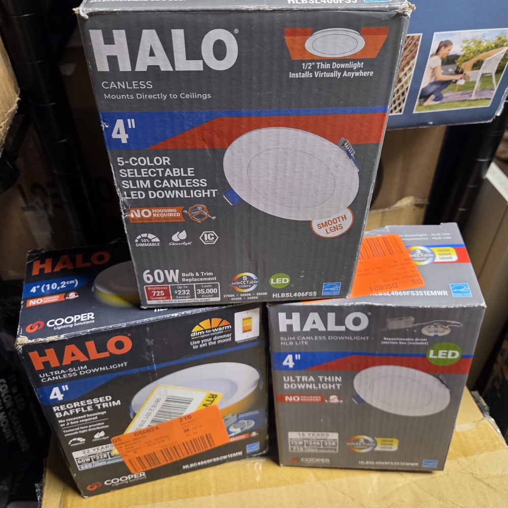Halo 4" Canless Light Bundle